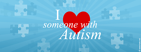 I Love Someone with Autism Facebook Cover