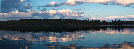 Lake Reflections Facebook Cover
