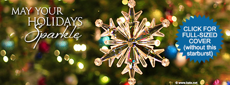 May Your Holidays Sparkle Facebook Cover