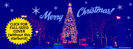 Christmas Tree and Band Facebook Cover