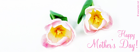 Happy Mother's Day - Tulips Facebook Cover