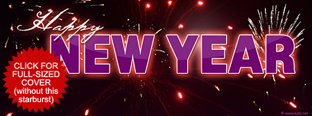 Happy New Year Fireworks Facebook Cover