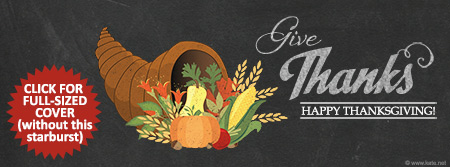 Give Thanks Facebook Cover