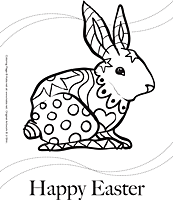 Easter Coloring Page