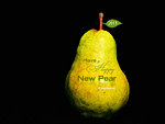 Happy New Pear Wallpaper
