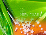 Happy New Year Stars Wallpaper