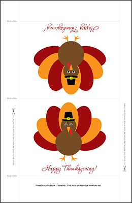 Turkey Table Decoration