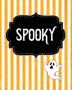 Spooky Halloween Printable